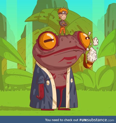 Naruto Croak !