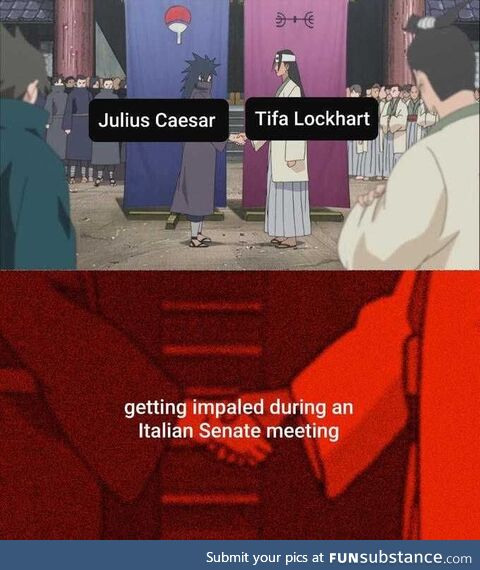 At least their senate has some action, one way or another