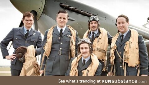 Brave pilots who shot down 500 German planes in the Battle of Britain