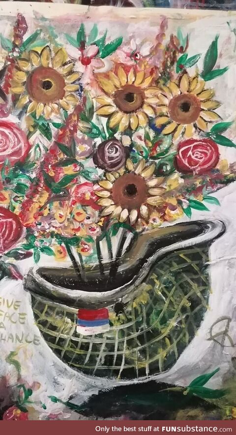 Put seeds in your pockets so flowers grow when you d. Ie