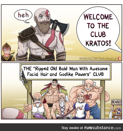 No wonder Kratos is overpowered