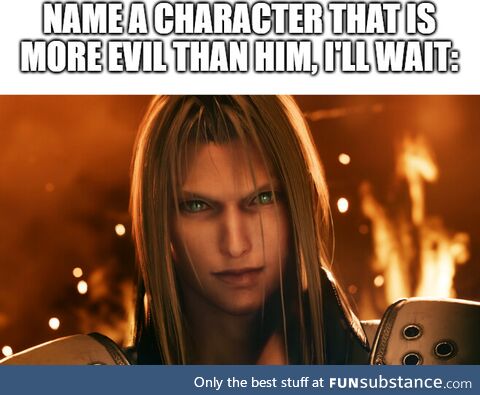 Character name: Sephiroth
