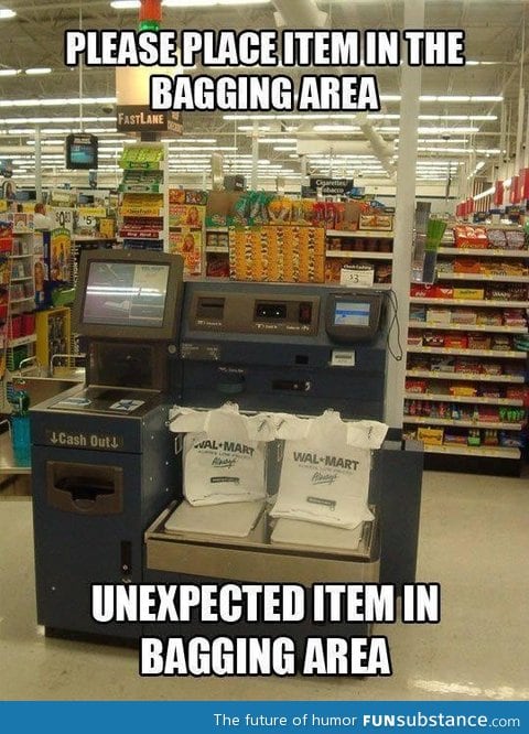 Scumbag self-Checkout