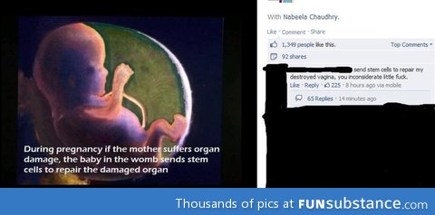 She clearly doesn't like her kids