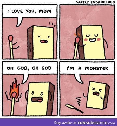Matchstick mom