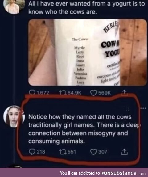 Surely she's trolling
