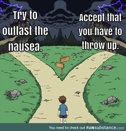 One of the hardest choices in life
