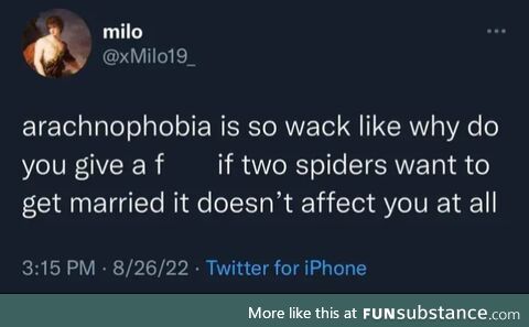 Arachnid love!