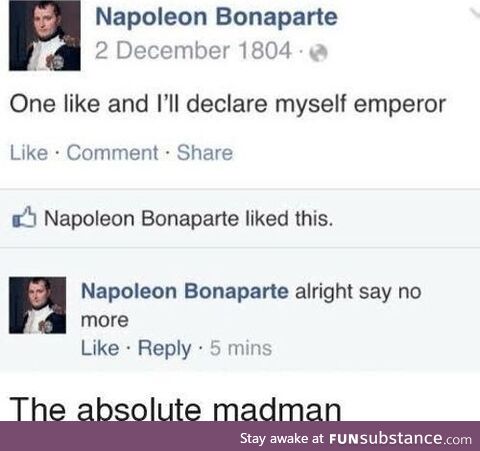 A mad emperor
