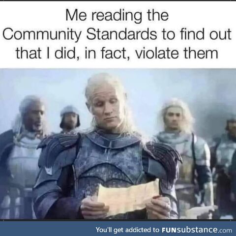 Some rules were meant to be violated