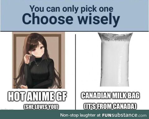 Choose wisely Young one
