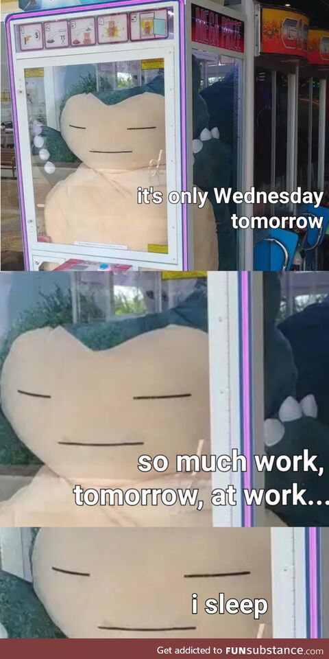 Snorlax trapped in the bureaucracy