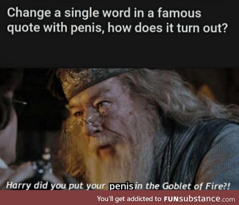 You're acting rather suspicious Potter
