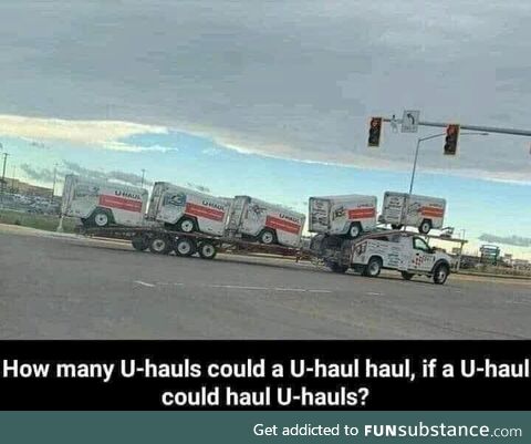 How many U-hauls