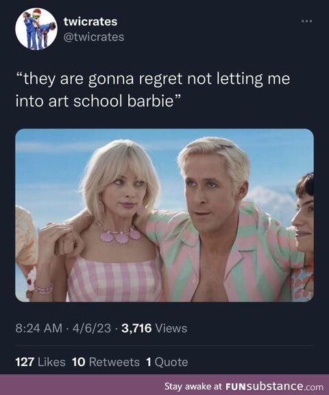 It’s a Barbie world out there