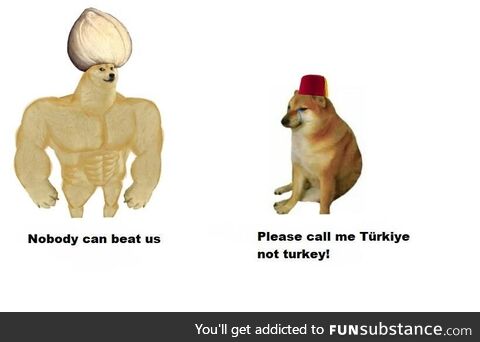 Turkey before vs now