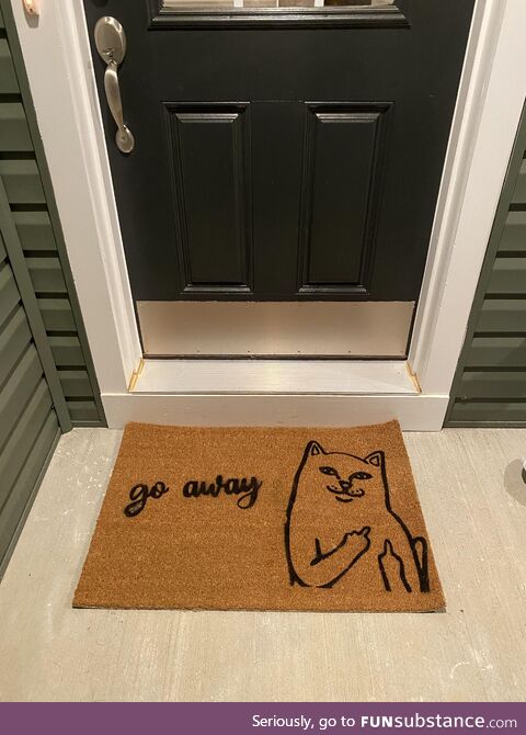 New house = new welcome mat