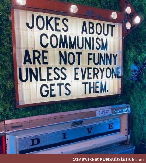 Comedy communist noises !!