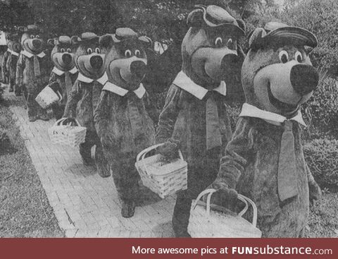 The Yogis being marched to the gas chambers. Circa 1942