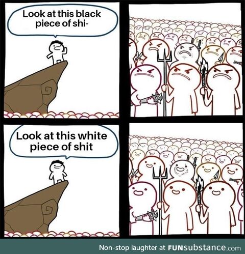 Society be like:
