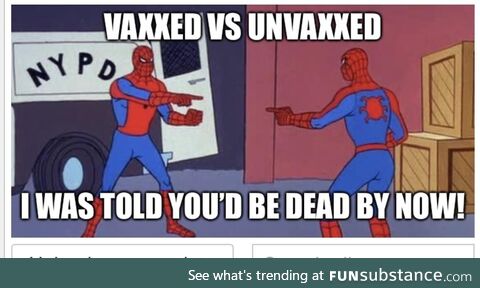 Vaxxed vs unvaxxed