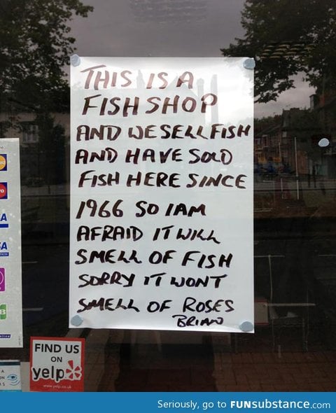 Fishmonger gets real