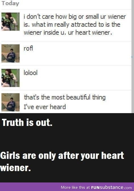 Heart weiner