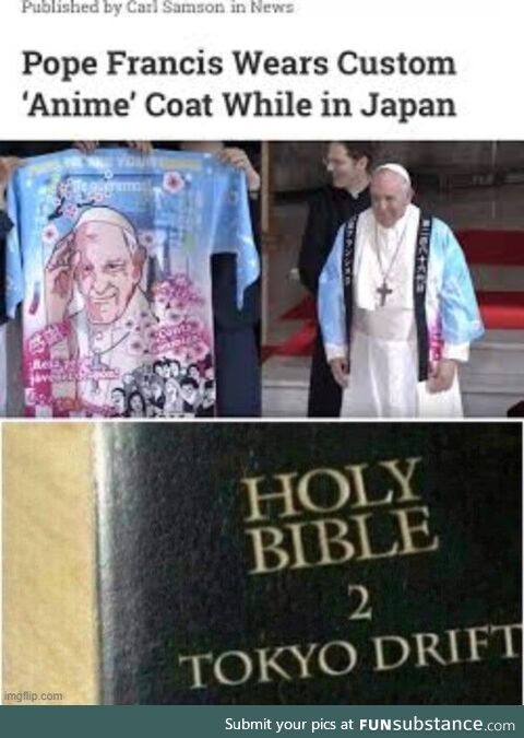 I have the power of god, anime, and family on my side