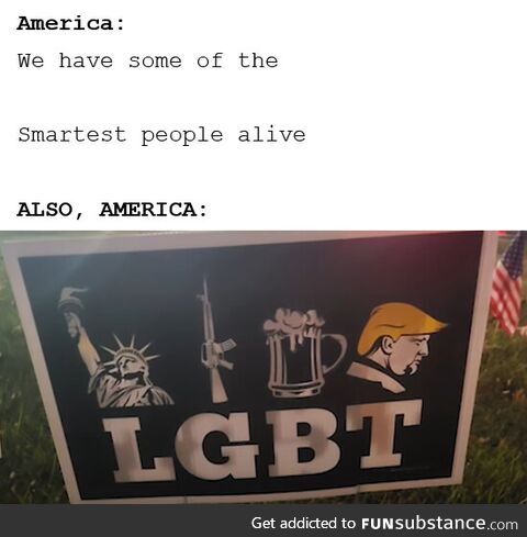 America=big brain