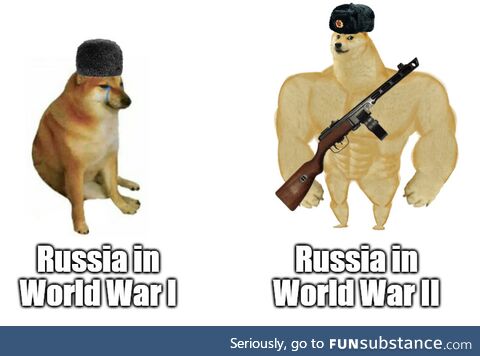 Russia changed a bit between the wars