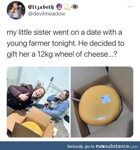 12kg cheese