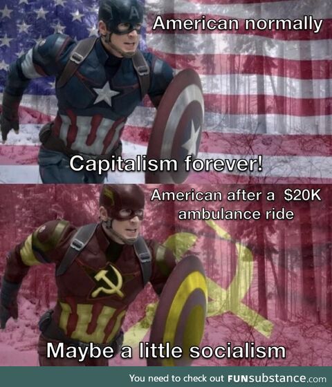 Captain broke af