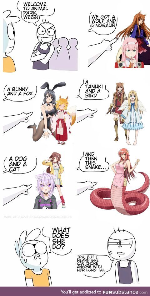 Don't mess with the snek. Seriously