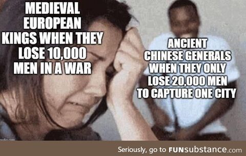 Ancient China was something else