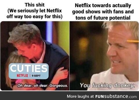 In response to Netflix canceling Inside Job