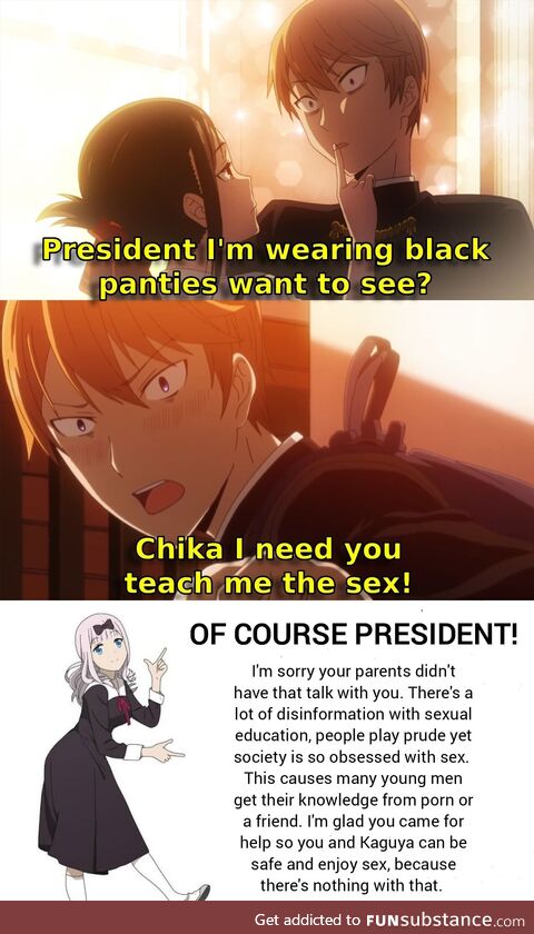 What a good friend Chika is