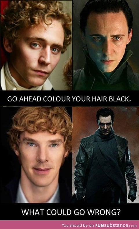 Color your hair black