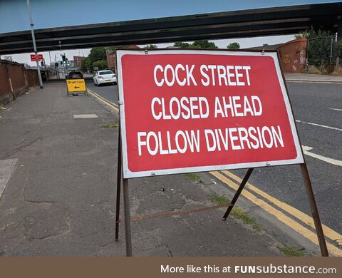Cook Street is closed. This is how Glasgow announces it