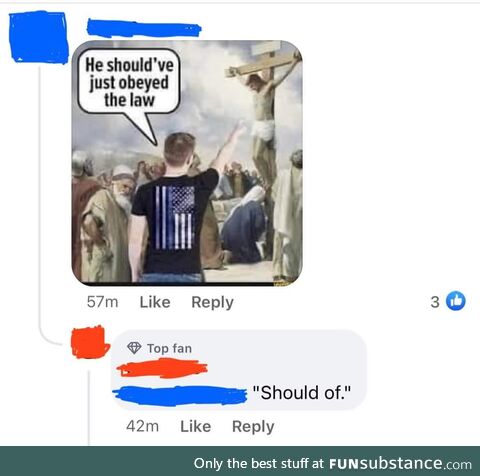Incorrect correction - mission failed successfully