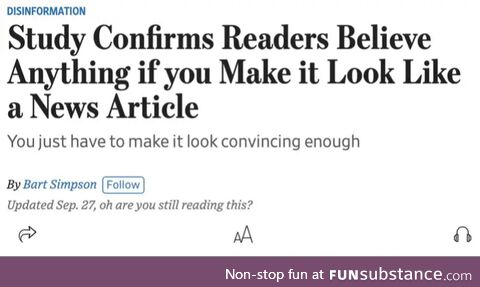 Huh, go figure