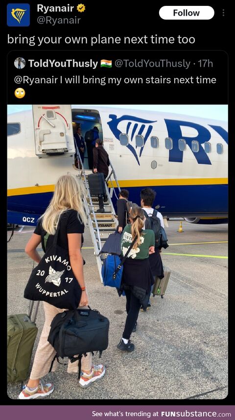 Savage Ryanair