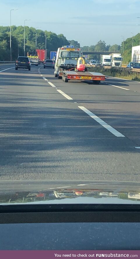 I wonder if the driver was arrested