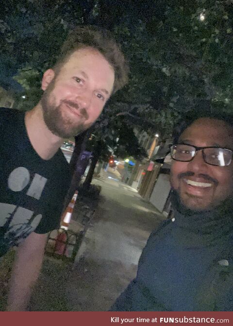 I met Jordan Klepper tonight