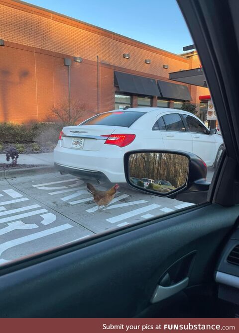 I knew Chick-fil-a chicken was fresh but I had no idea