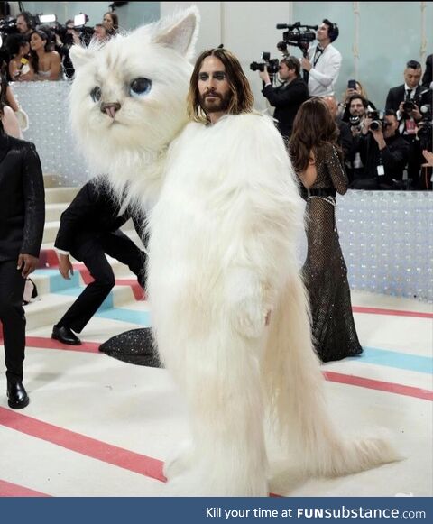 Jared Leto at the Met Gala