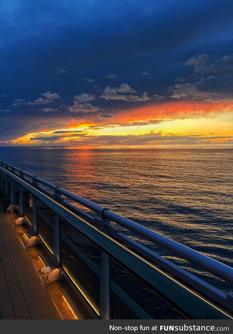 Bimini, bahamas sunset [oc]