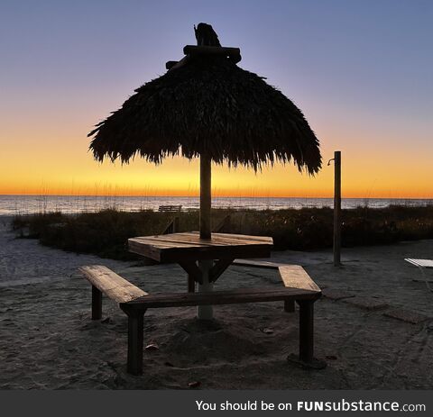 Anna Maria island sunset tonight (oc)