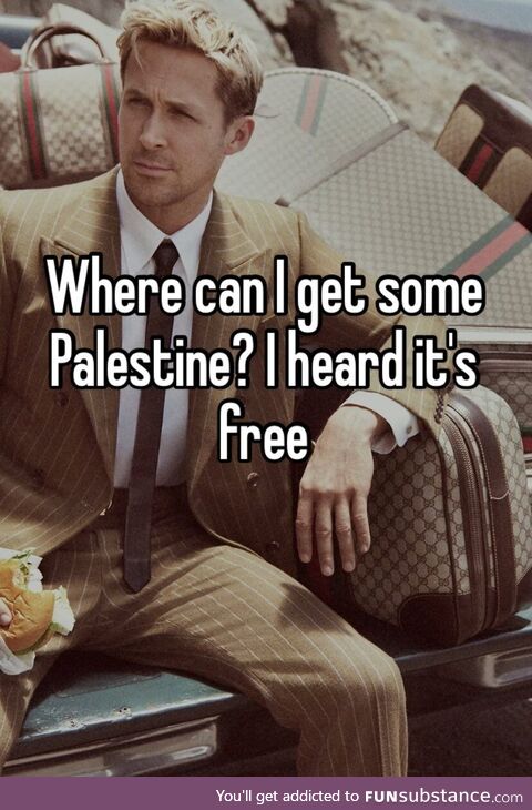 Free palestine!