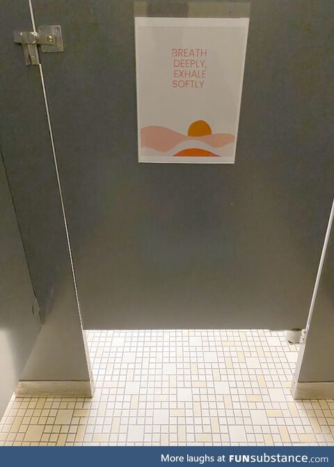Great advice I just can’t take