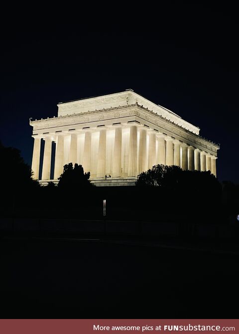 Took this pretty cool photo in DC today